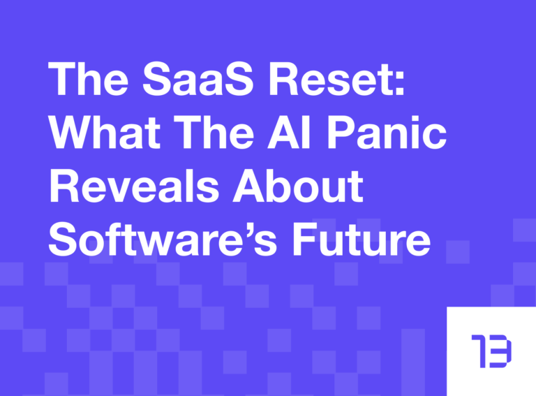 The SaaS Reset: What the AI Panic Reveals About Software’s Future