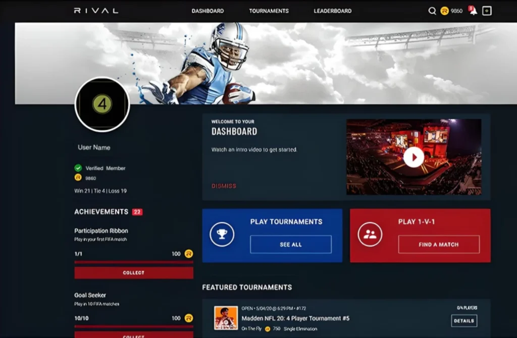 Tournament Platform for Rival Games