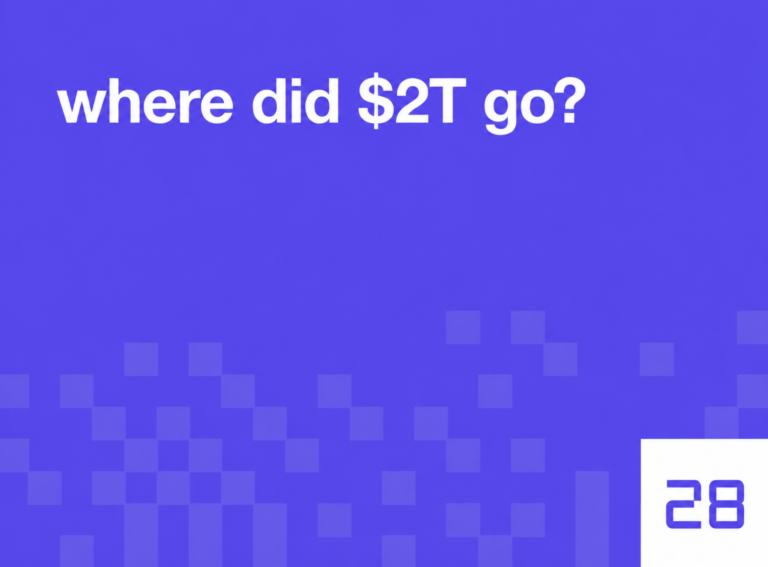 where did $2T go?
